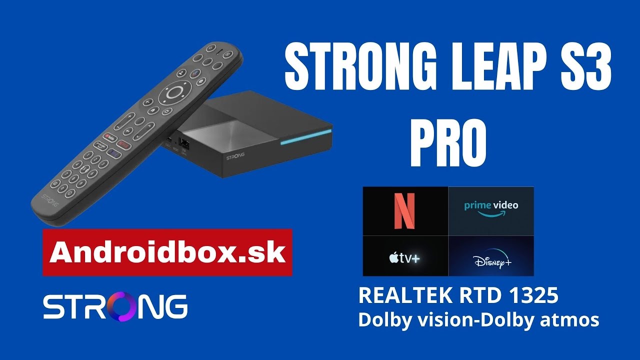 Strong leap s3 pro- Novinka od Strong