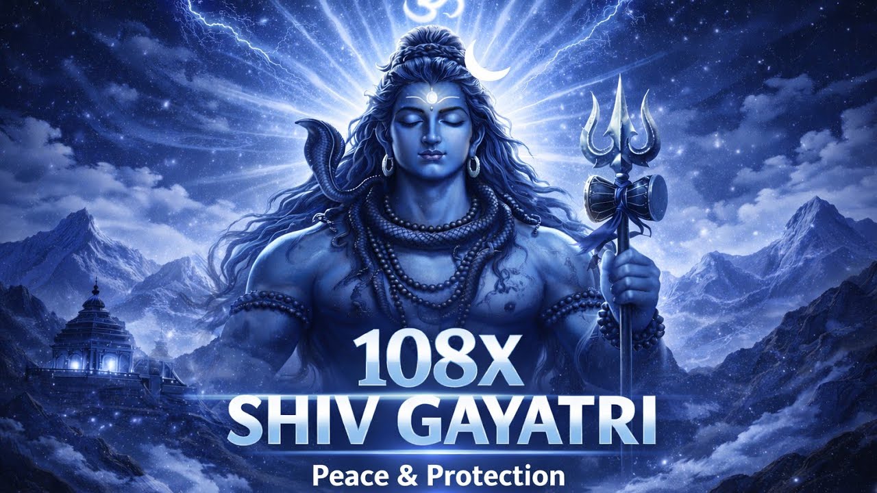 108 Shiv Gayatri Mantra Chant । Repeat daily for 21 days to feel powerful changes