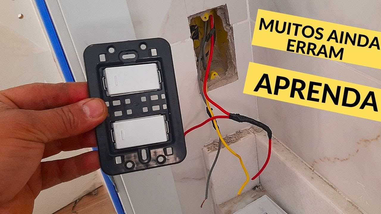 APRENDA FORMA CORRETA DE LIGAR INTERRUPTOR DUPLO