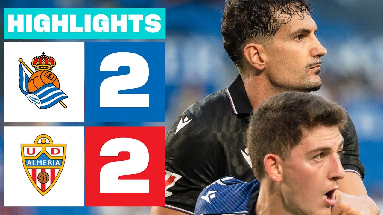 REAL SOCIEDAD B 2 - 2 UD ALMERÍA | RESUMEN LALIGA HYPERMOTION