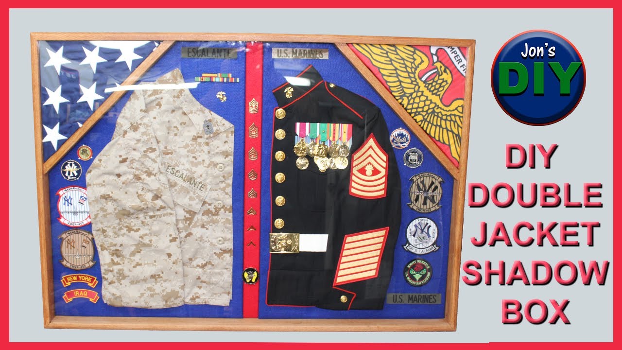 DIY Double Jacket Shadowbox (Jon's DIY)