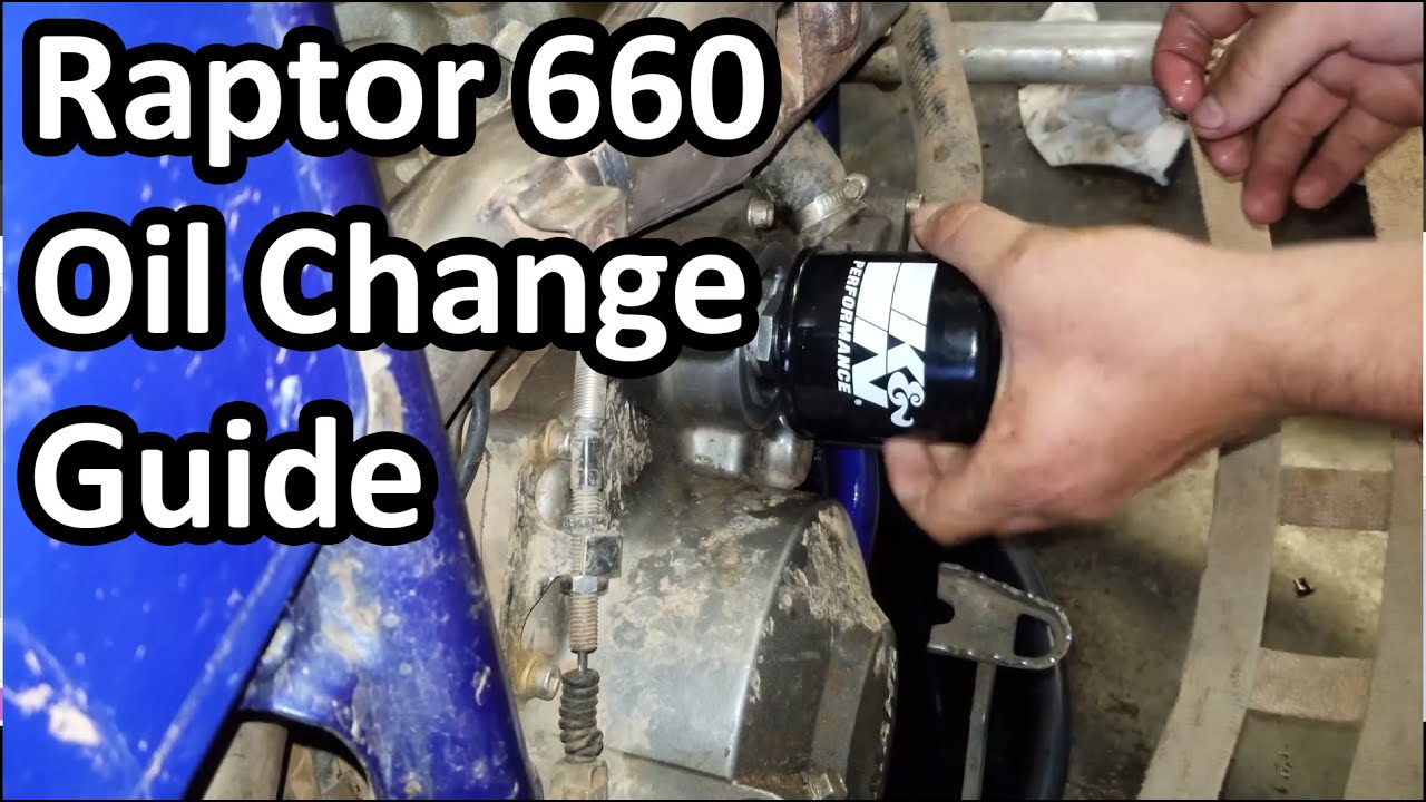 Raptor 660 Oil Change Guide