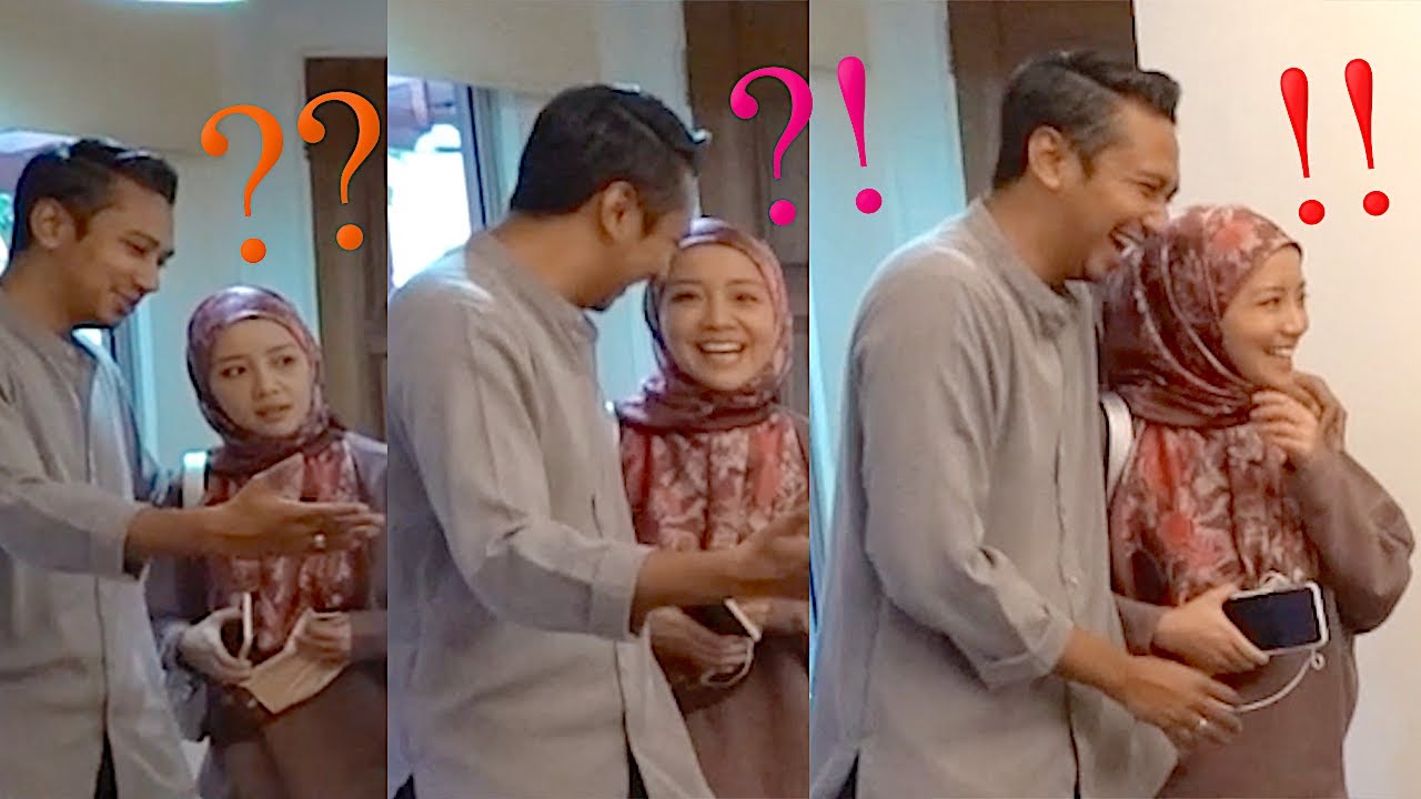 Wan Emir ❤️ surprised Mira Filzah 💛??  (...🤫 husband challenge accepted!)