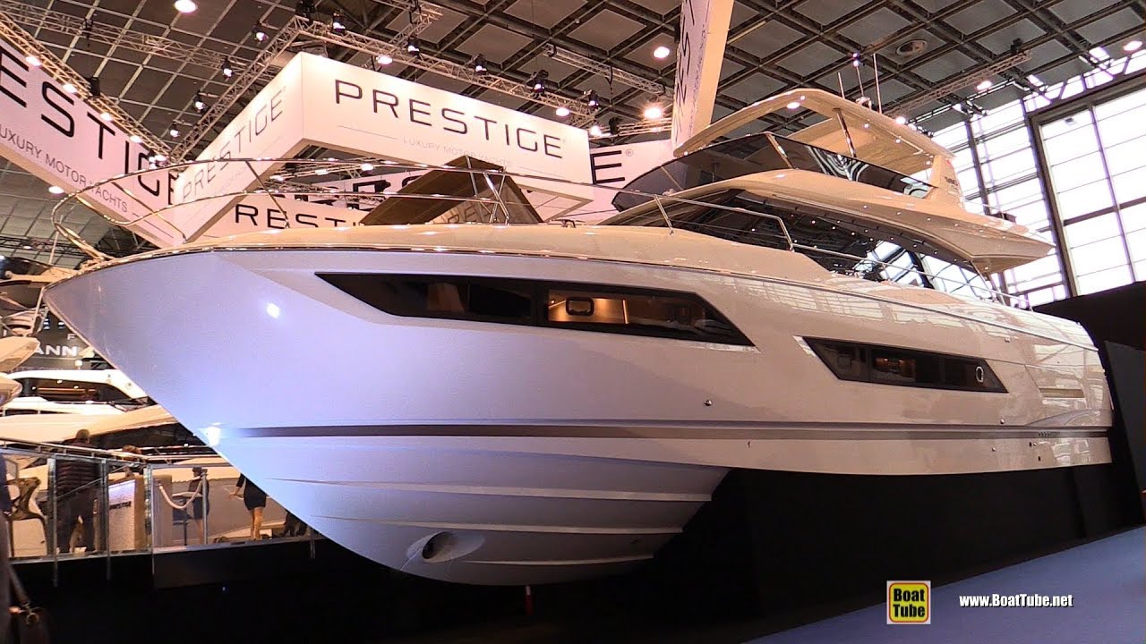 2018 Prestige 680 Luxury Motor Yacht - Walkaround - 2018 Boot Dusseldorf Boat Show