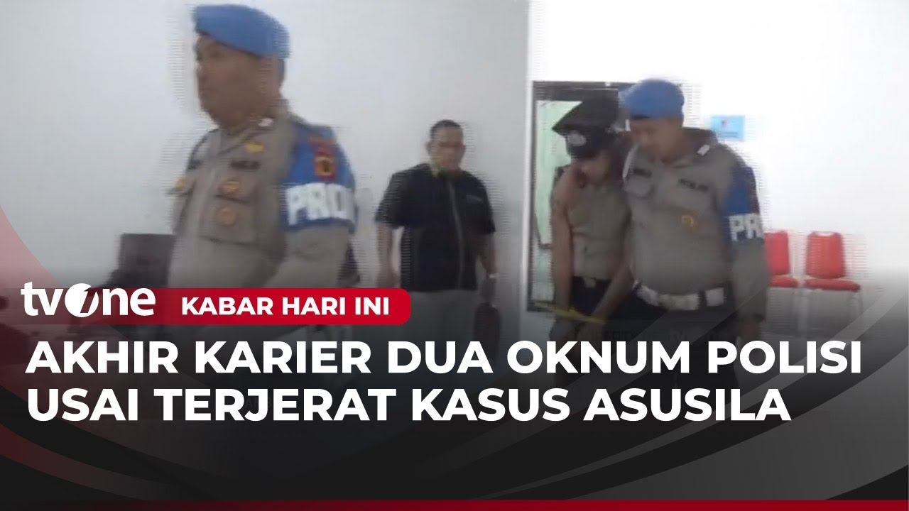 Terlibat Kasus Asusila, Dua Oknum Polisi di Jambi Dipecat Tidak Hormat | Kabar Hari Ini
