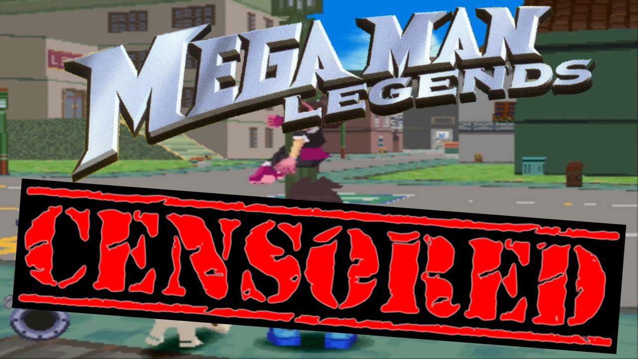 Mega Man Legends CENSORED - Tron Bonne & Paprika The Dog Cutscene (Documentary Purposes)