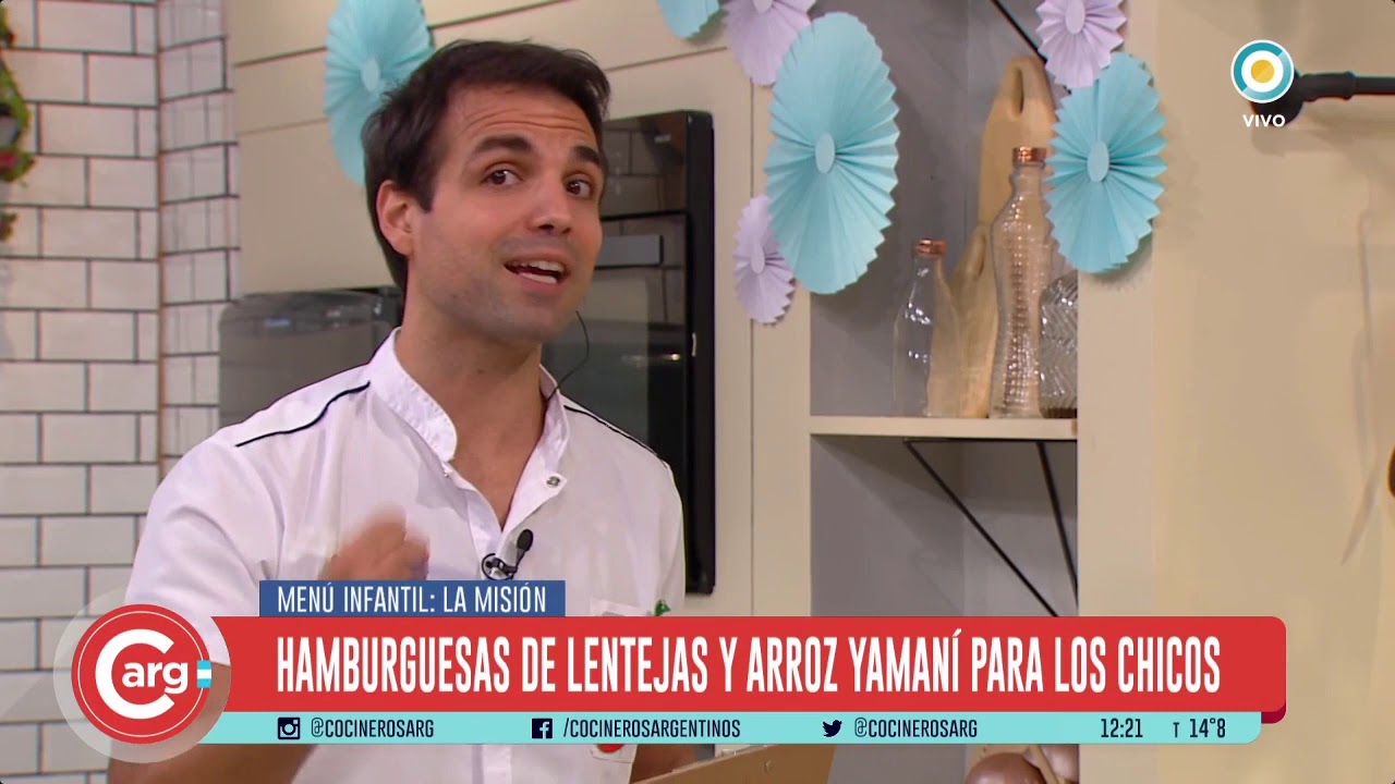 HAMBURGUESAS DE LENTEJAS Y ARROZ
