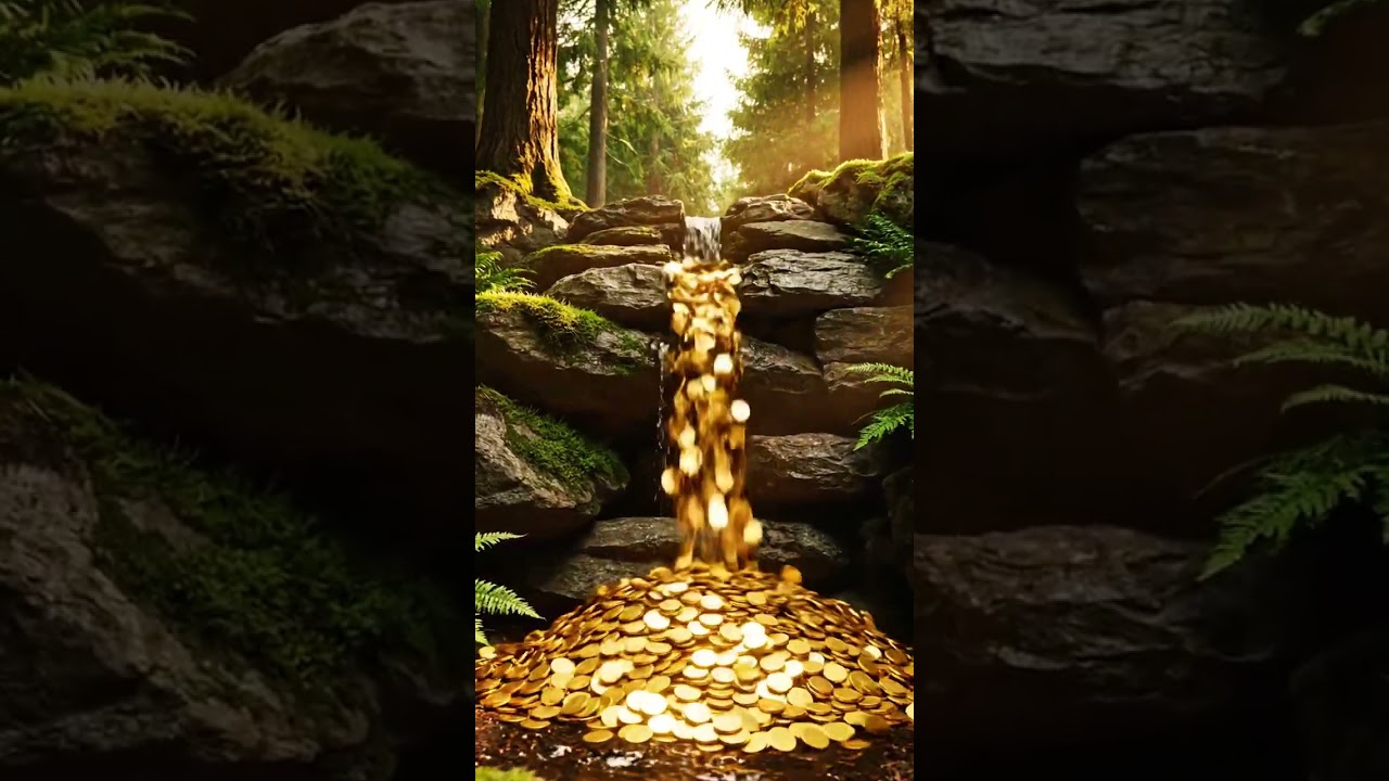 Money waterfall manifestation 