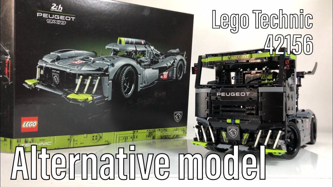 Lego Technic 42156 Peugeot /  Alternative model + Control+ / Model alternatywny