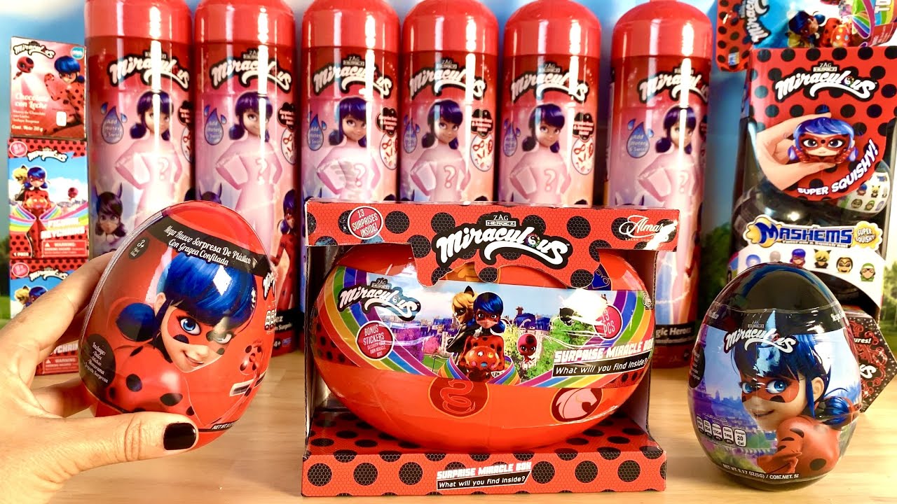 Unboxing Miraculous Ladybug NEW Color Reveal Marinette Dolls ASMR NO Talking Video