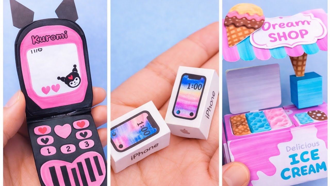 diy paper / carft paper miniature / DIY cute / idea diy paper / handmade