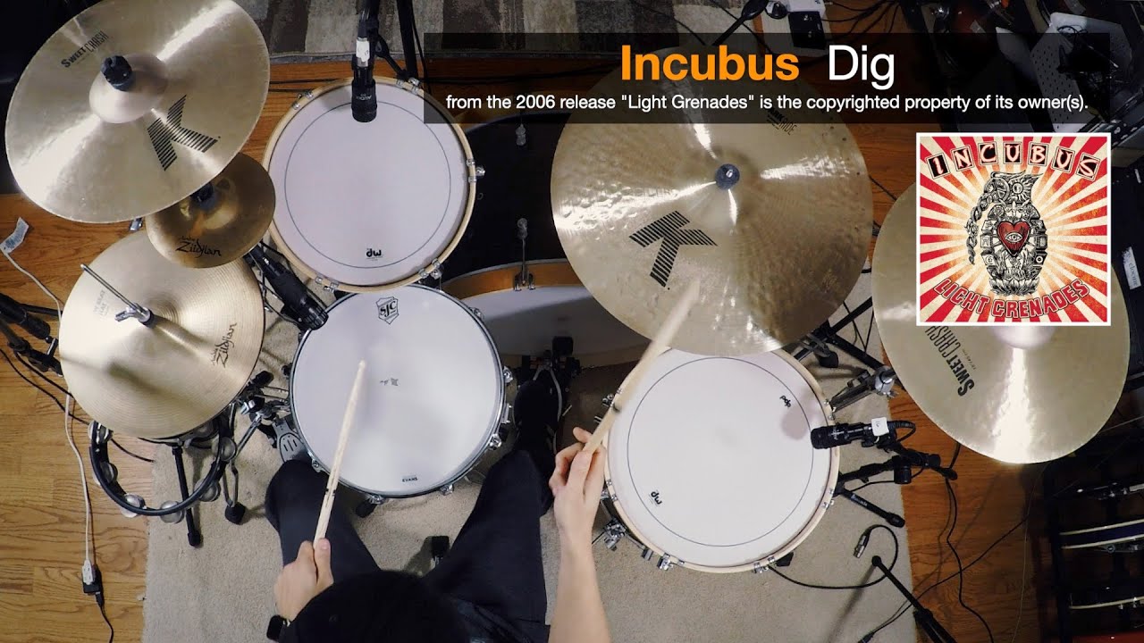 Incubus - Dig [DRUM COVER]