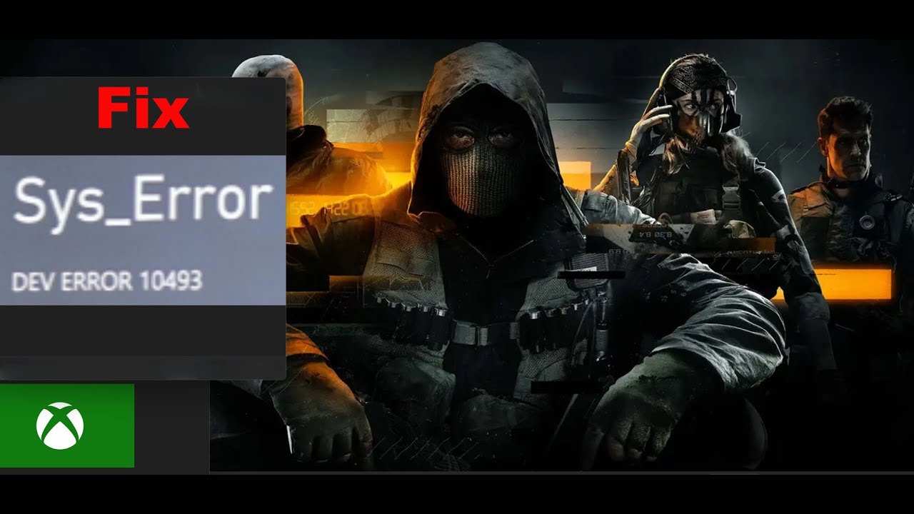 Fix Call of Duty Sys Error DEV ERROR 10493 On Xbox Series X/S/Xbox One