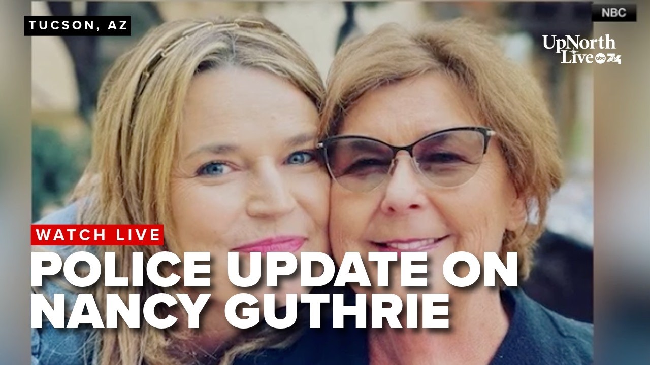 LIVE: Police provide update on Nancy Guthrie's disappearance