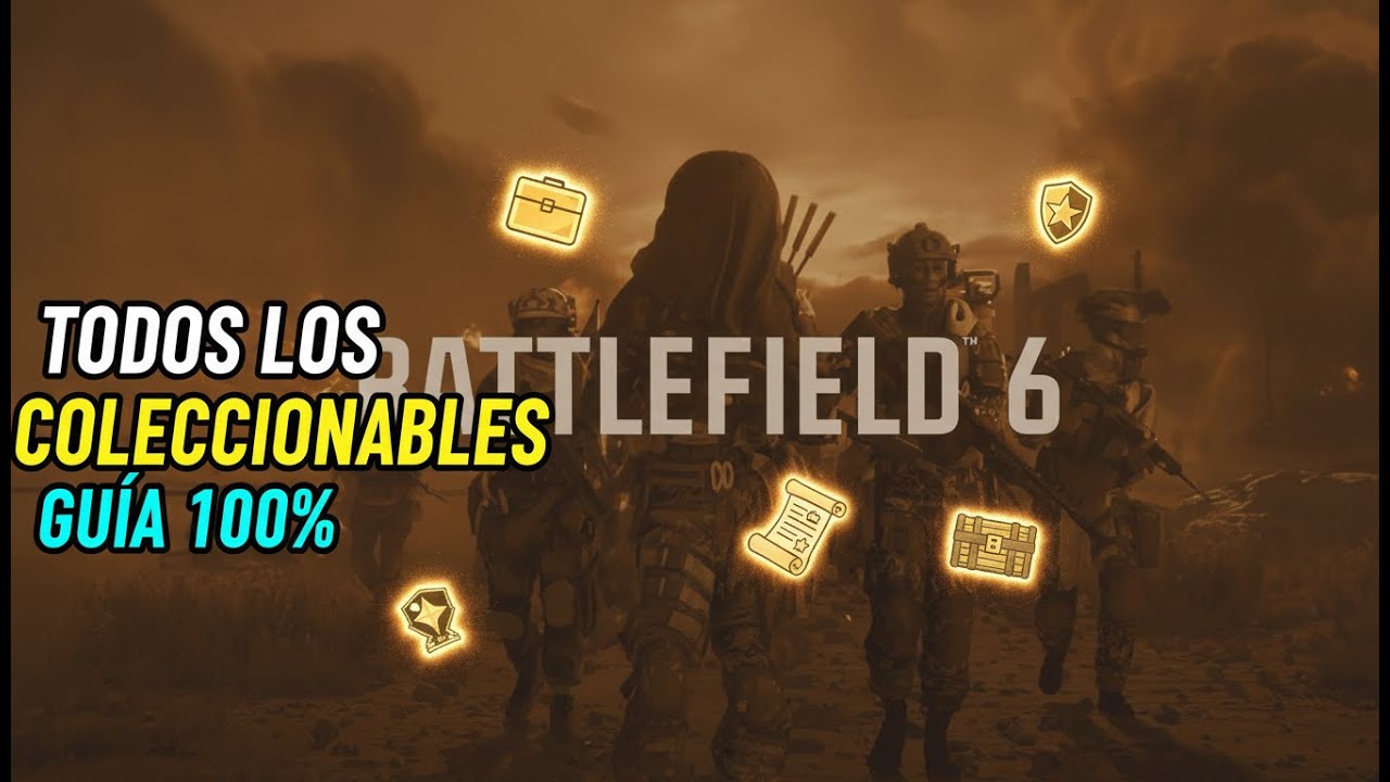 TODOS los COLECCIONABLES de la CAMPAÑA en Battlefield 6 [Guía 100% Completa + Secretos]