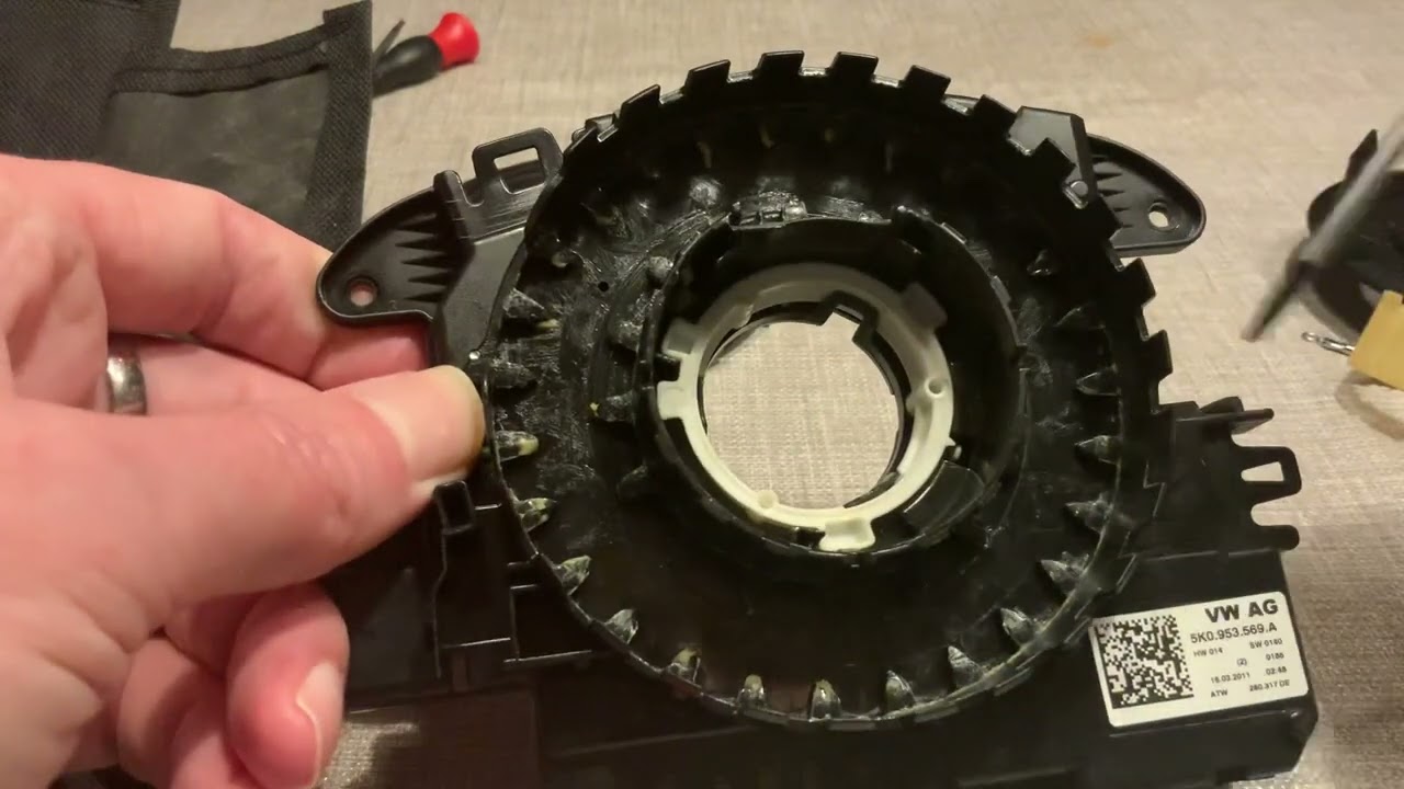 Schleifring Wickelfeder VW Reparatur 5K0953569 Touran Golf