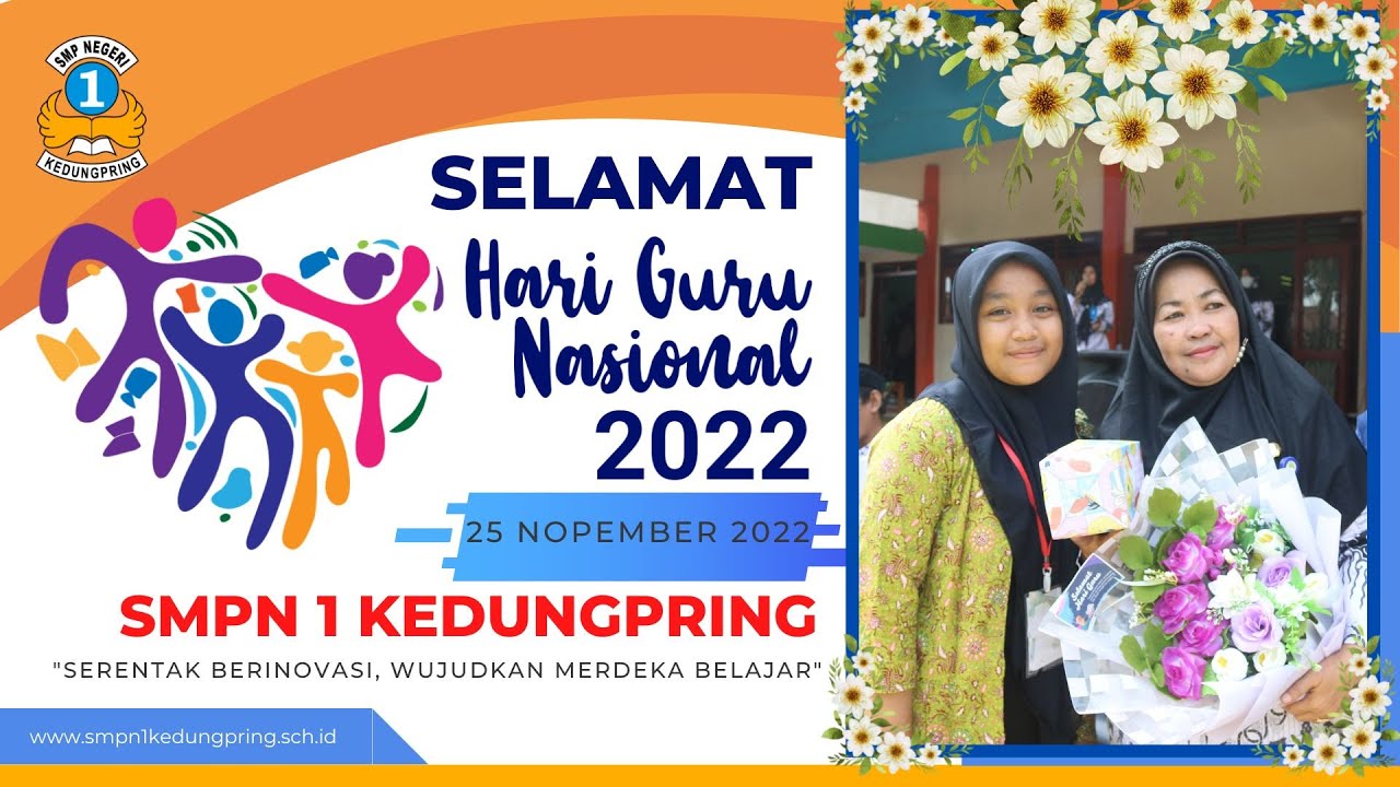Rangkaian Kegiatan Hari Guru Nasional 2022 | SMPN 1 Kedungpring
