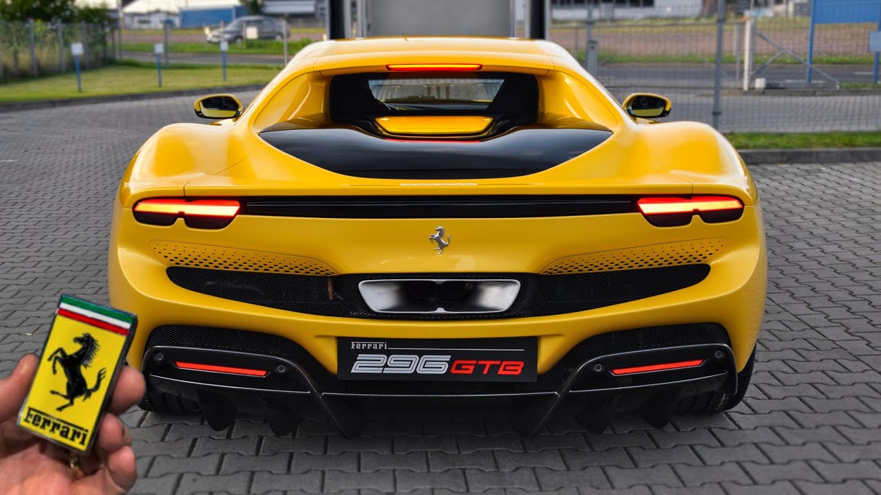2022 NEW Ferrari 296 GTB -  Loud Sound & Start Up