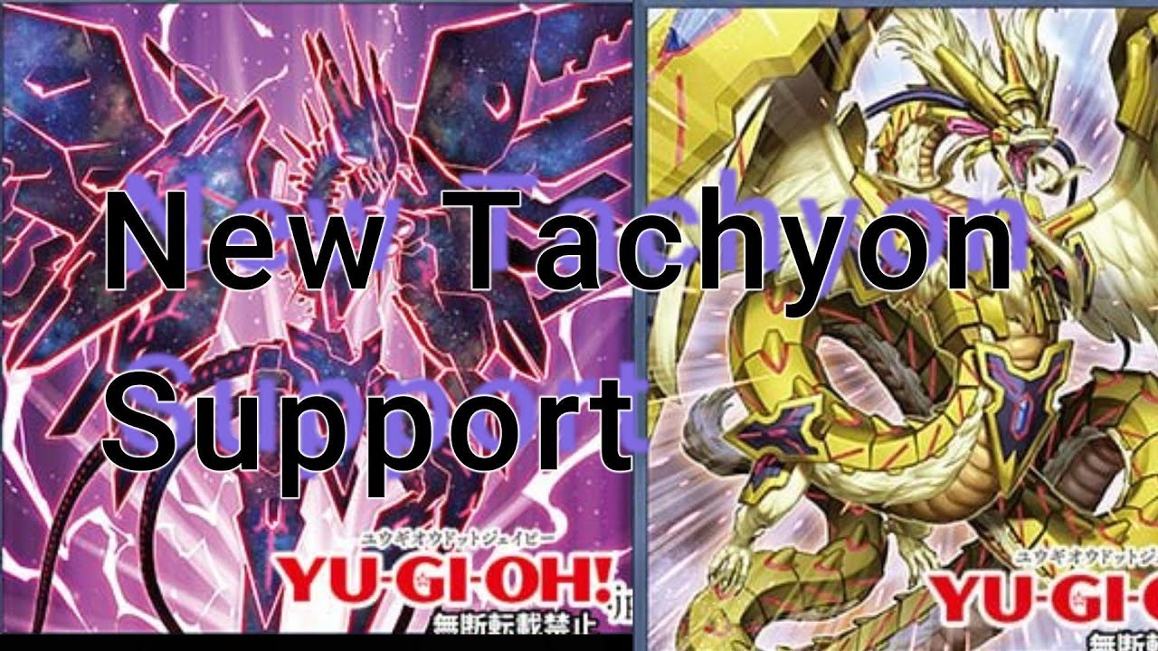 New Tachyon Support