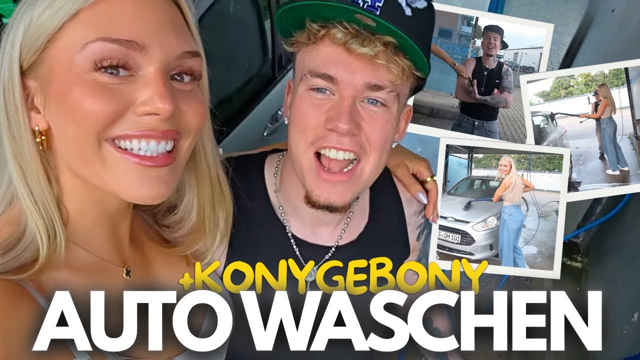 Auto waschen eskaliert komplett?!😱 | IRL Stream mit Julia & Kony🔥 | Amalia streamt