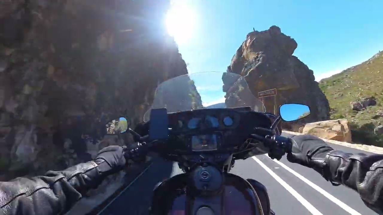 The Beautiful Bainskloof Pass by Motorbike..