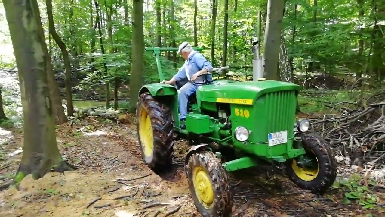 Brennholz mit John Deere 23.08.2021