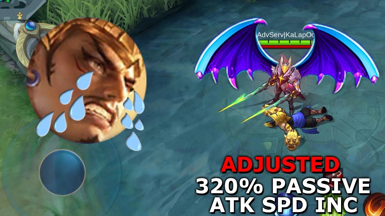 ARGUS ADJUSTED 320% PASSIVE | ATTACK SPEED INCREASE | MOBILE LEGENDS