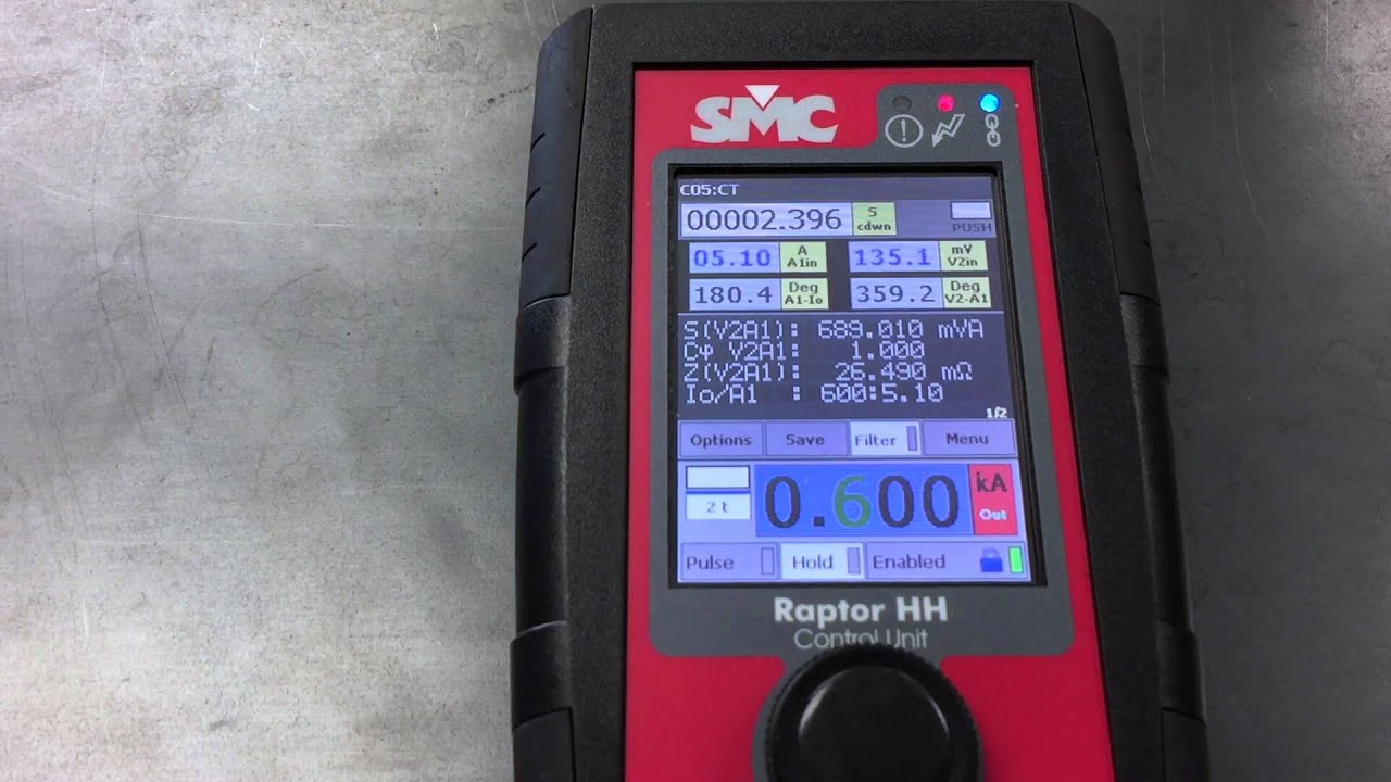 SMC Raptor CT Testing , www.smcint.com , Current Transformer Testing