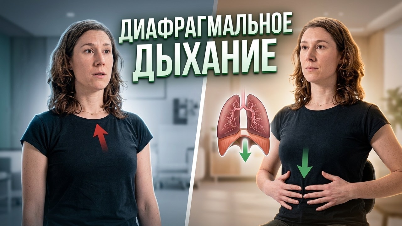 Как правильно дышать диафрагмой для здоровья и силы