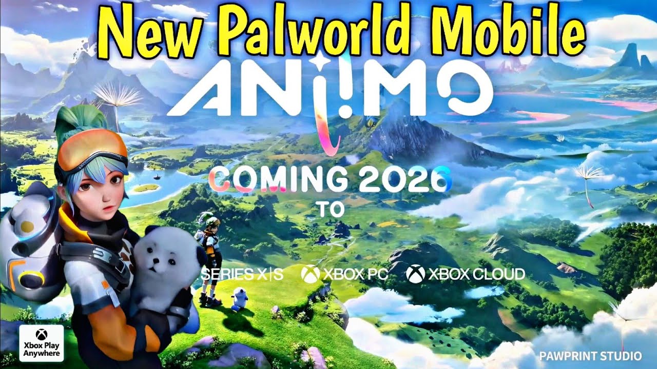 NEW Palworld Mobile 'ANIIMO' is INSANE! 🔥 (Official Gameplay Reveal)! 
