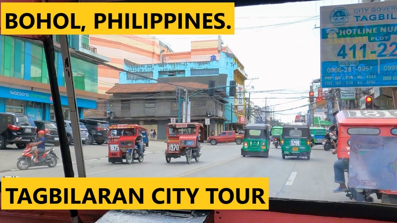 Bohol, Philippines. TAGBILARAN CITY TOUR.