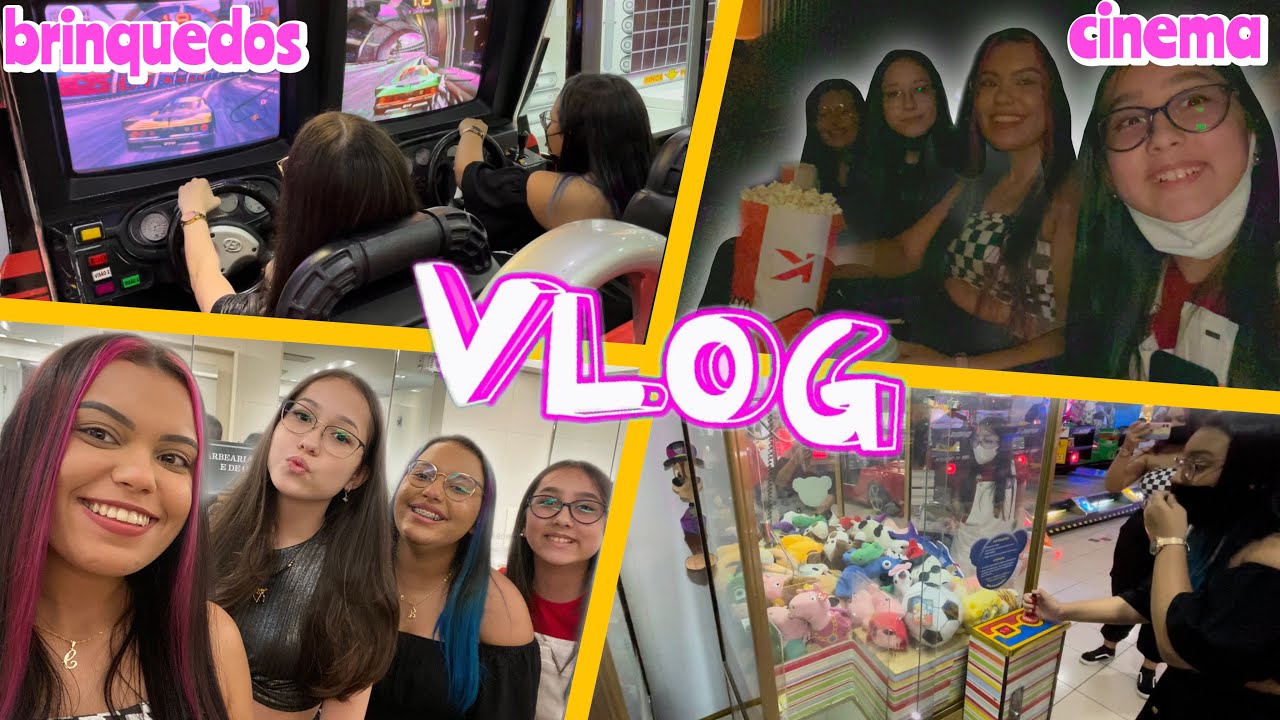 VLOG: UM DIA NO SHOPPING COM A BIA E A CAROL! 🍿💙💛