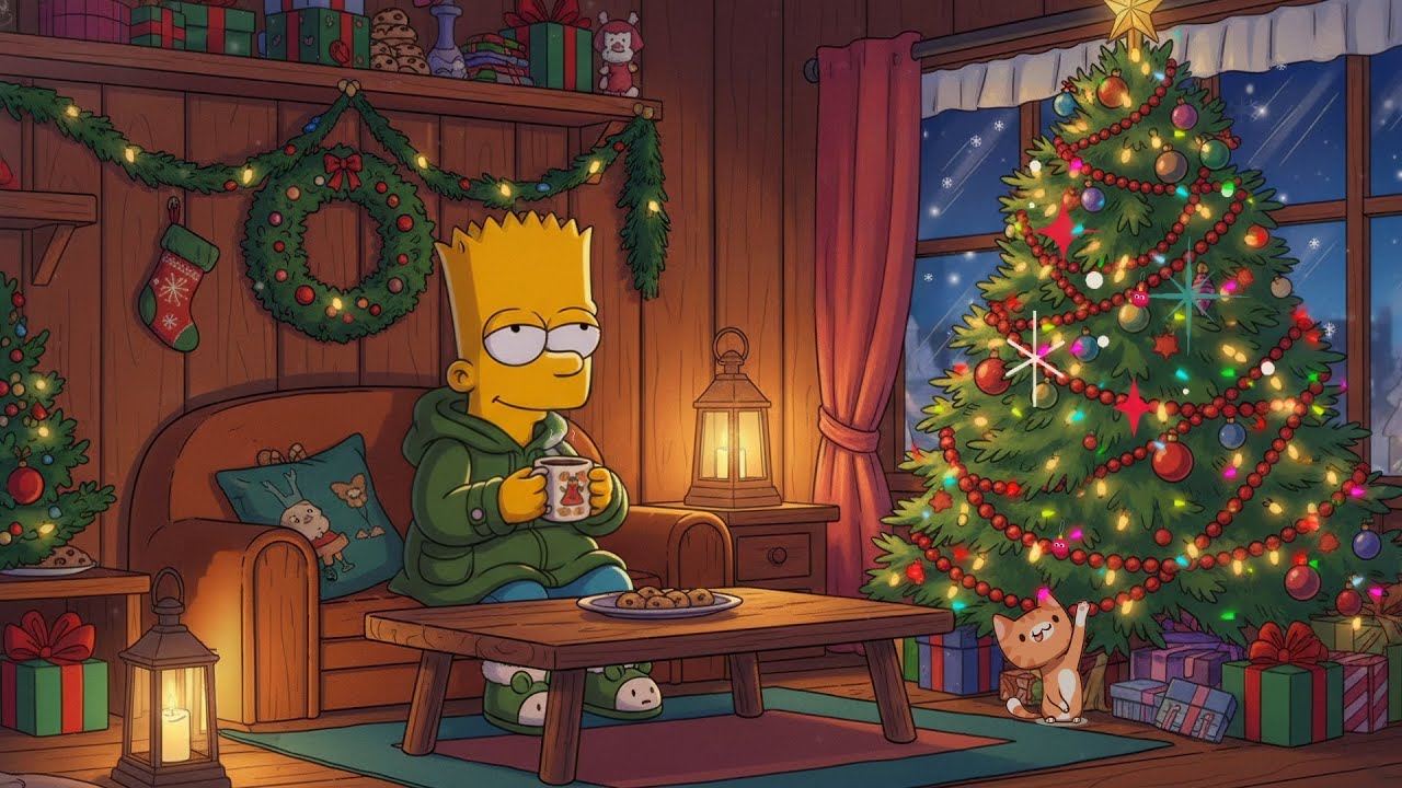 Peaceful Christmas Lofi ✨ Gentle Christmas Music for Inner Calm