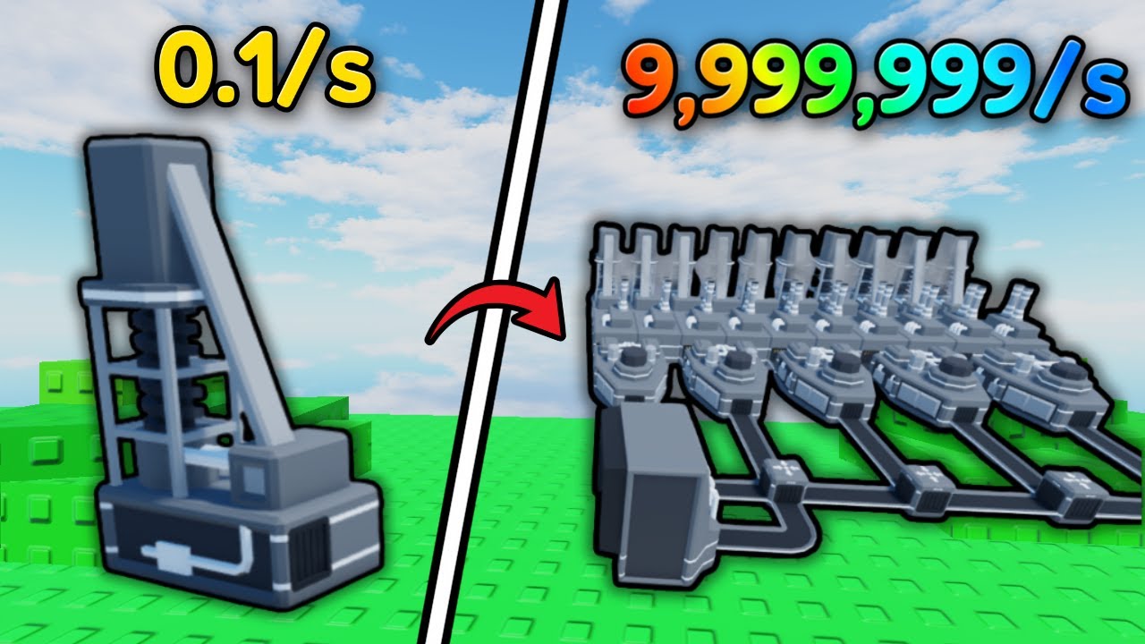 Стань ПРО в Roblox и построй заводского магната!