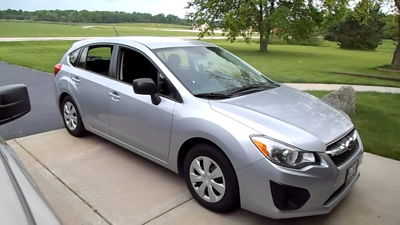 2013 Subaru Impreza hatch back review