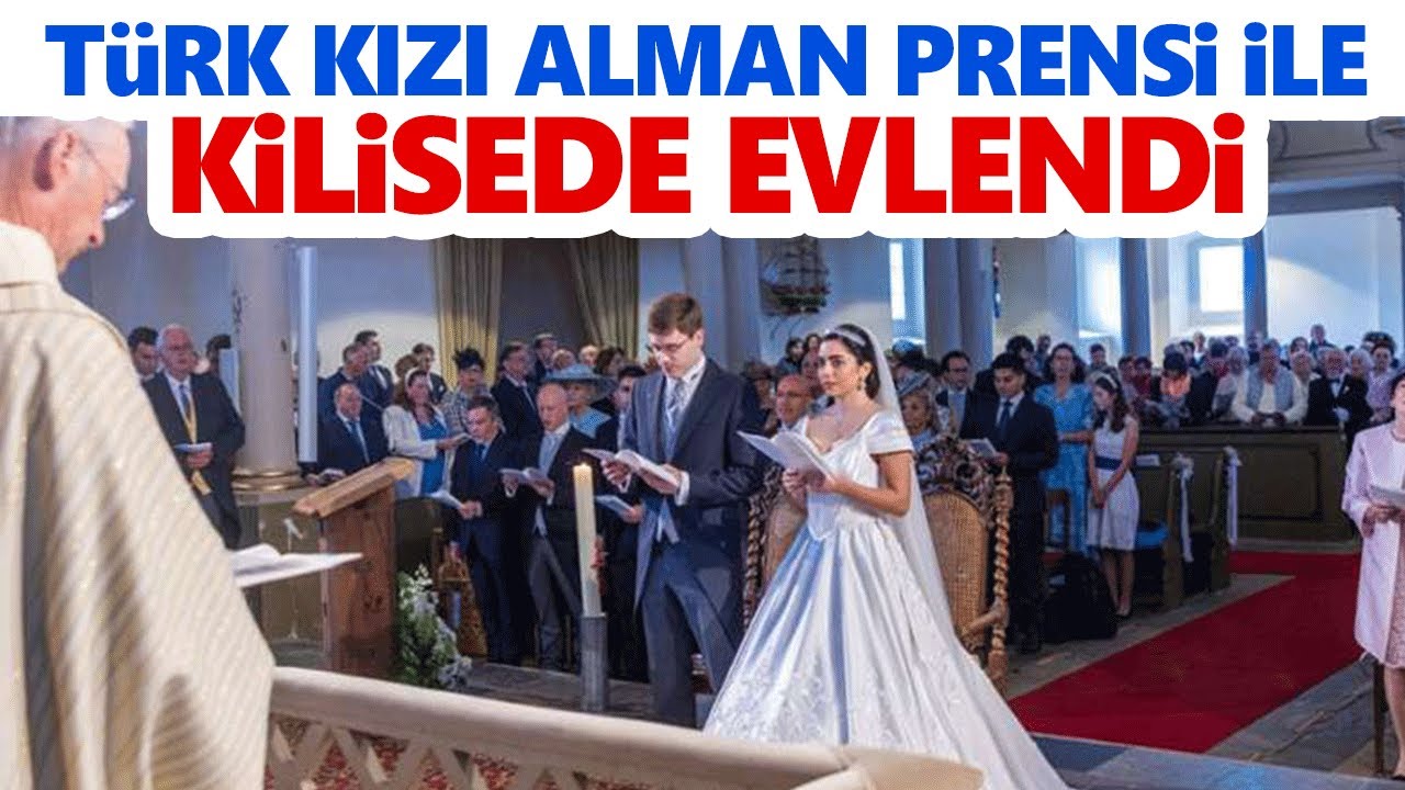 Türk kızı Hande Macit, Alman prensi ile kilise düğünüyle evlendi! | Mecklenburg | Neustrelitz