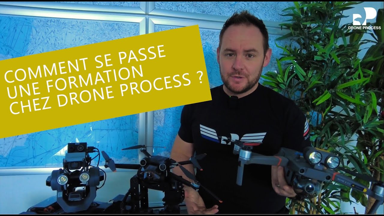 Comment se passe une formation drone chez Drone Process ?
