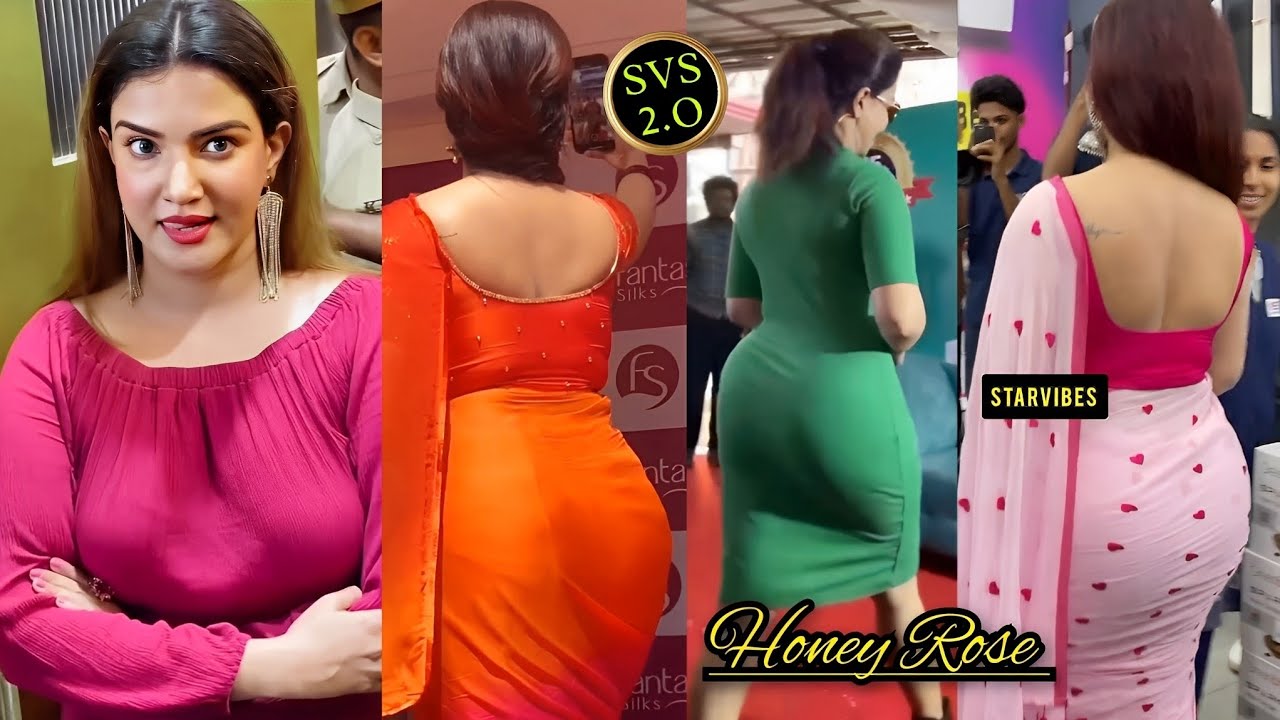 Honey Rose’s South Glam Saree Look That Radiates Royal Charm
