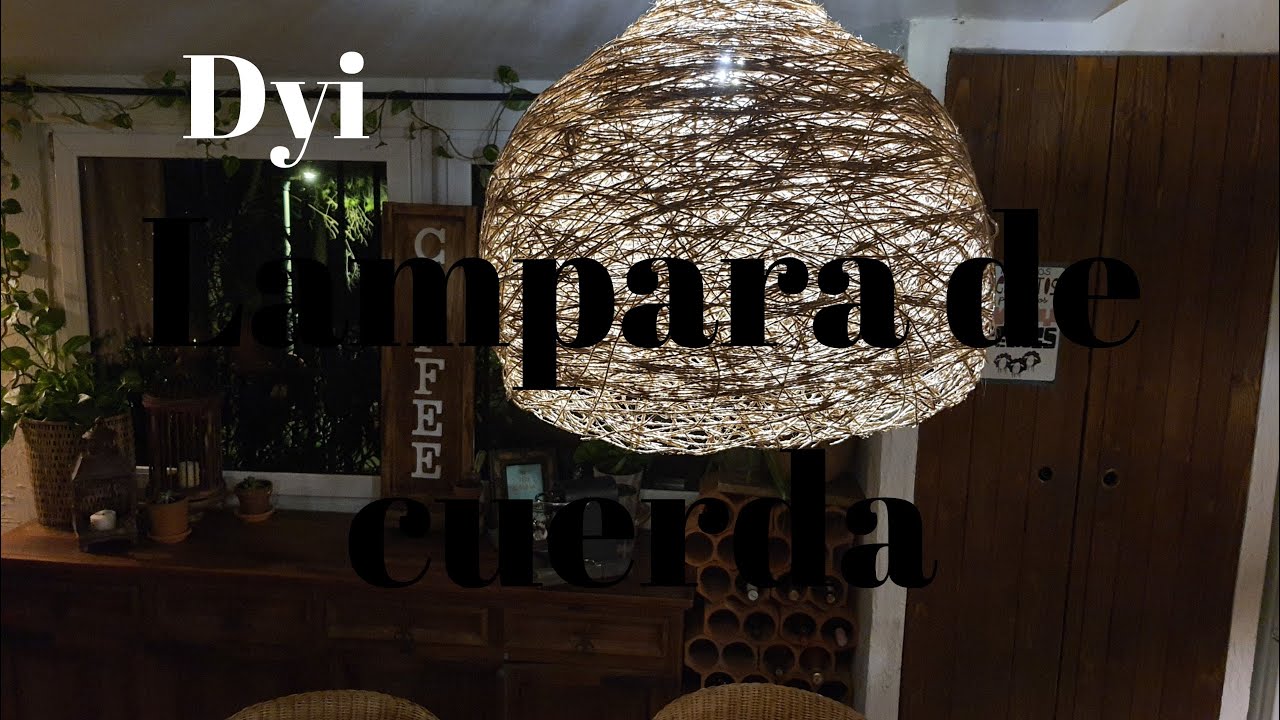 Lampara de cuerda XXL