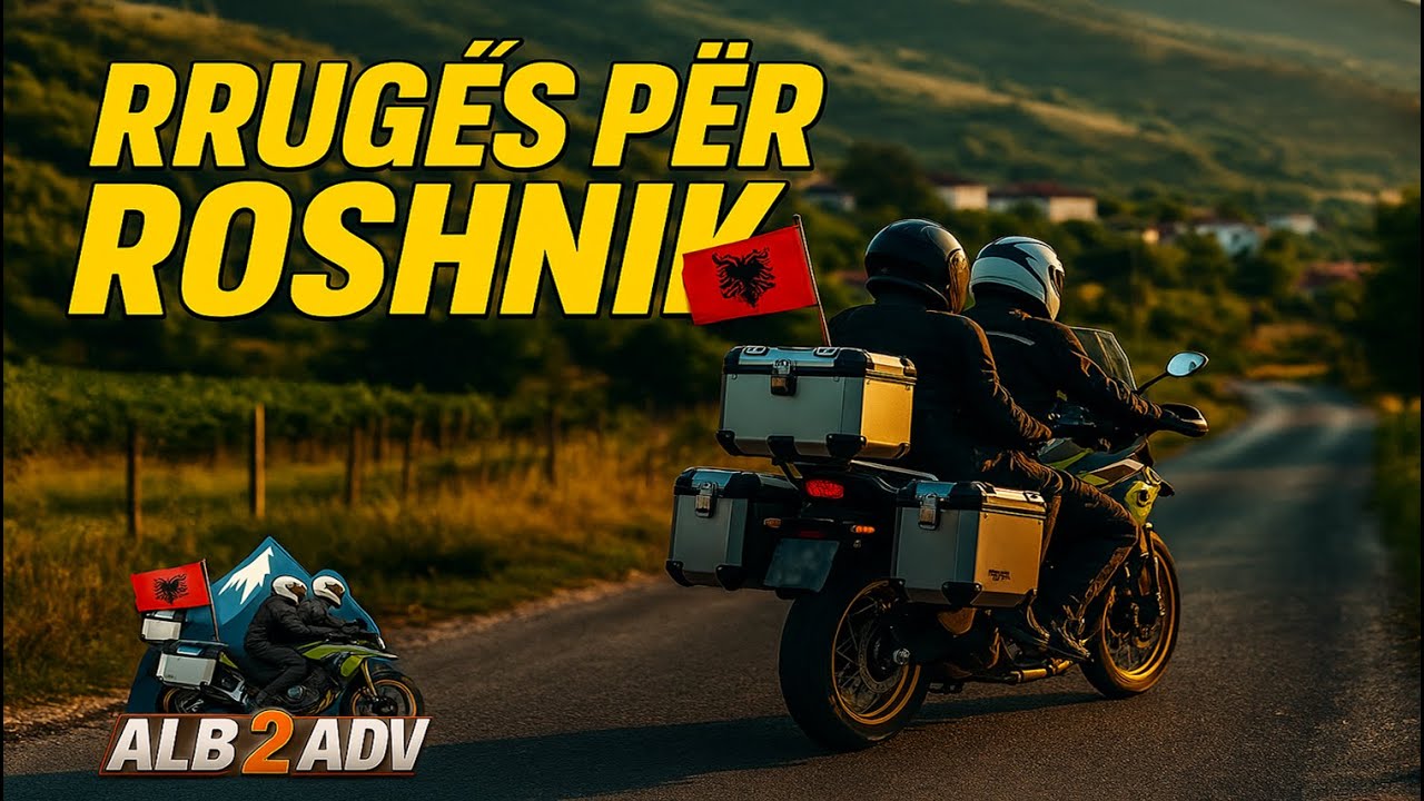 Udhetim me Motor ne Roshnik - Motorcycle Trip Roshnik Berat Albania #motorcycletravel #gopro