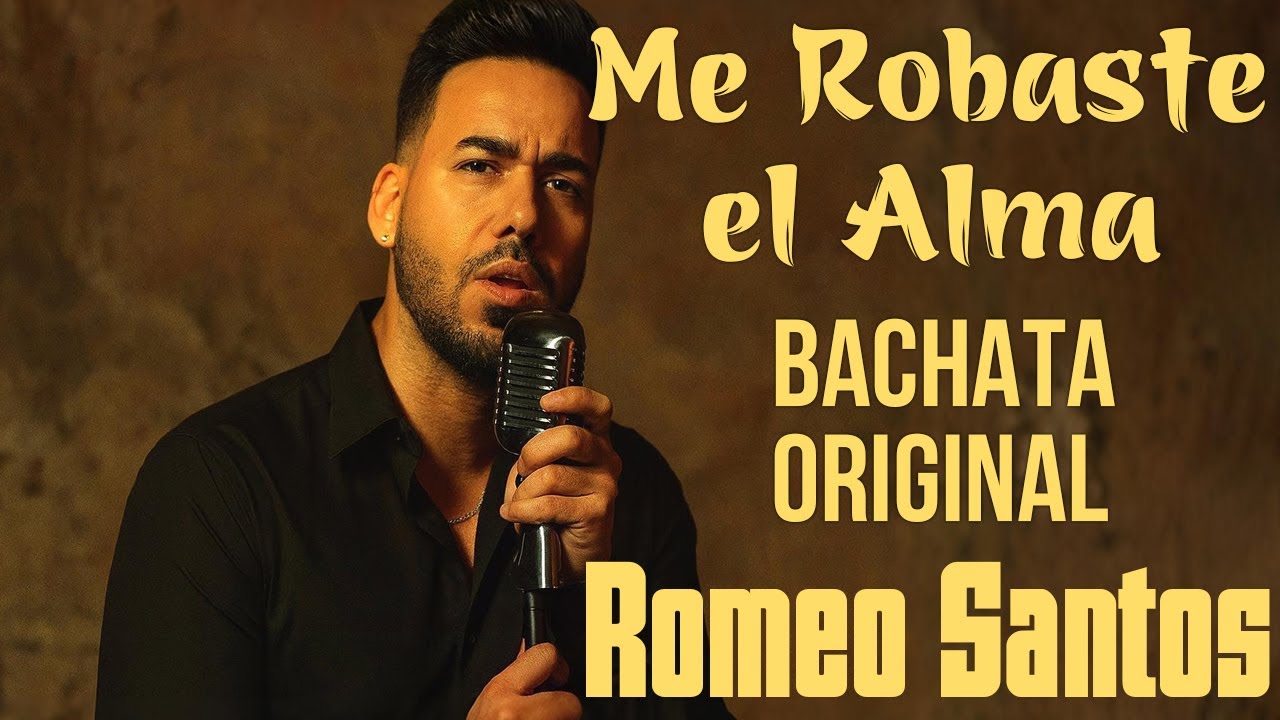 Romeo Santos - Me Robaste el Alma (2025) bachata | voz IA estilo original