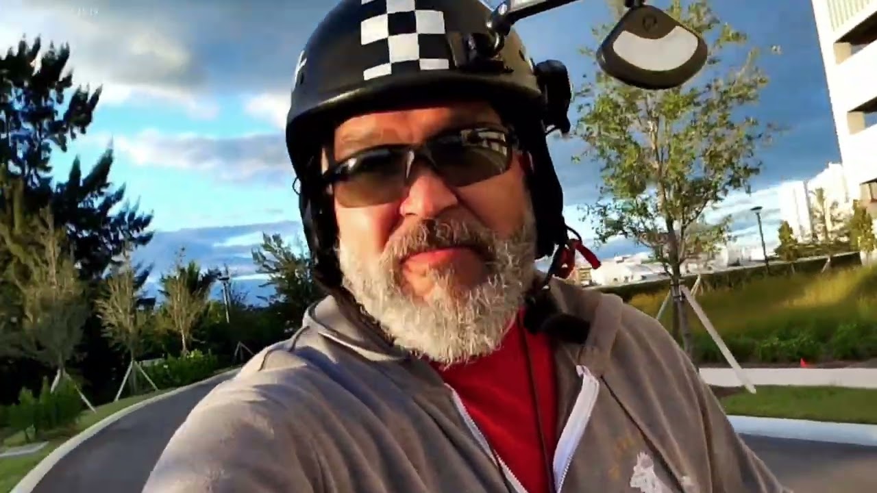 Golden Hour Ride... #dadsofyoutube #EUC  #inmotion 