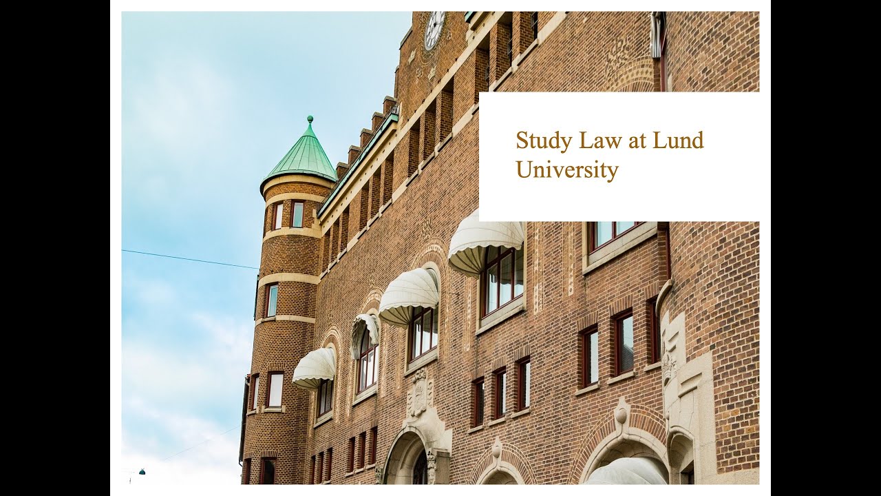 Study Law at Lund University
