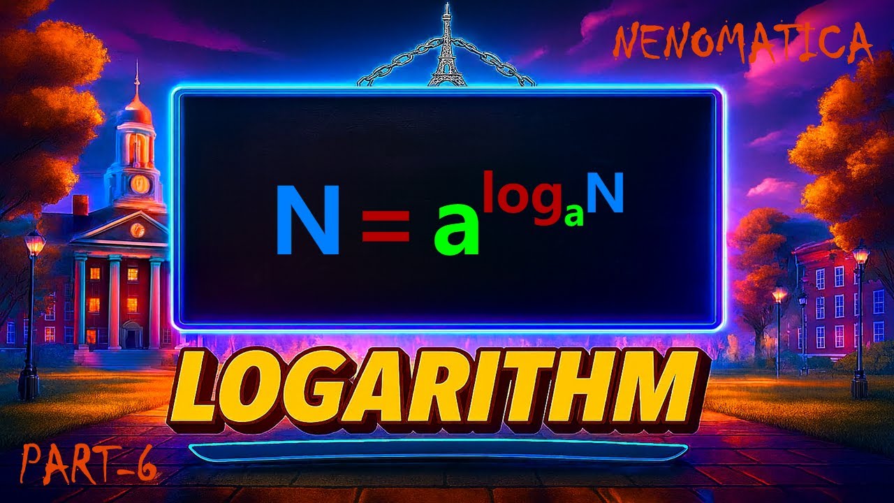 Logarithm 2-6: Logarithm Formulas | NENOMATICA