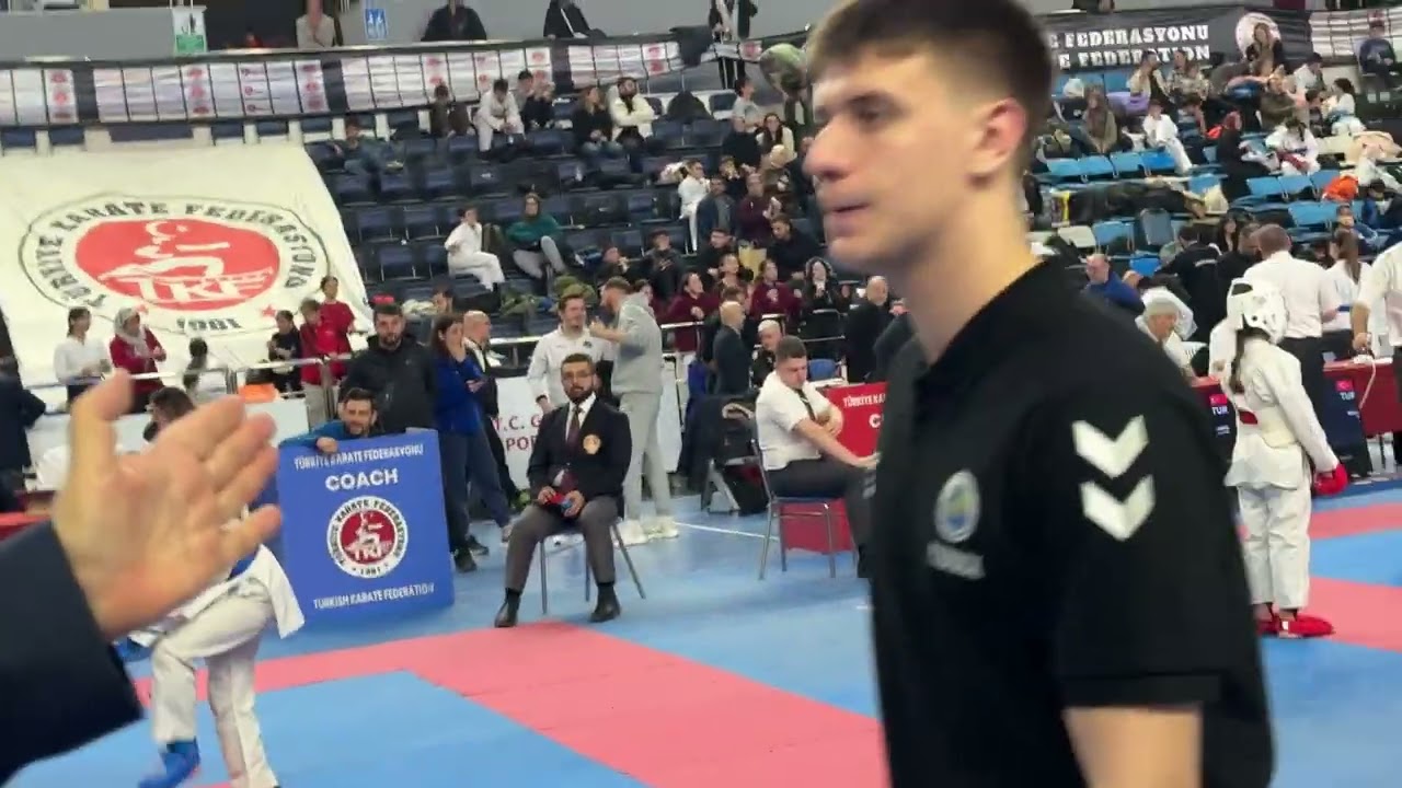 Melek eda şimşek (mavi) kumite 1.tur Türkiye Yıldızlar Ligi Final Etabı Sakarya 