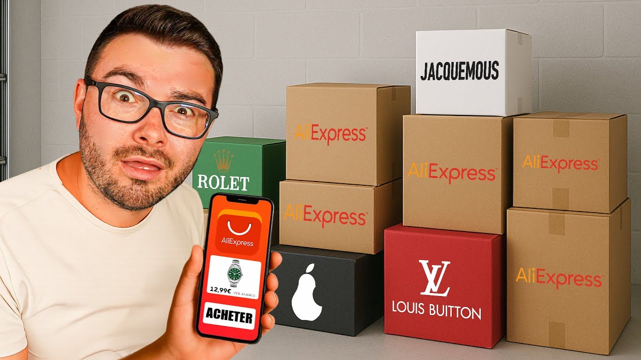 J'ai acheté des OBJETS DE 