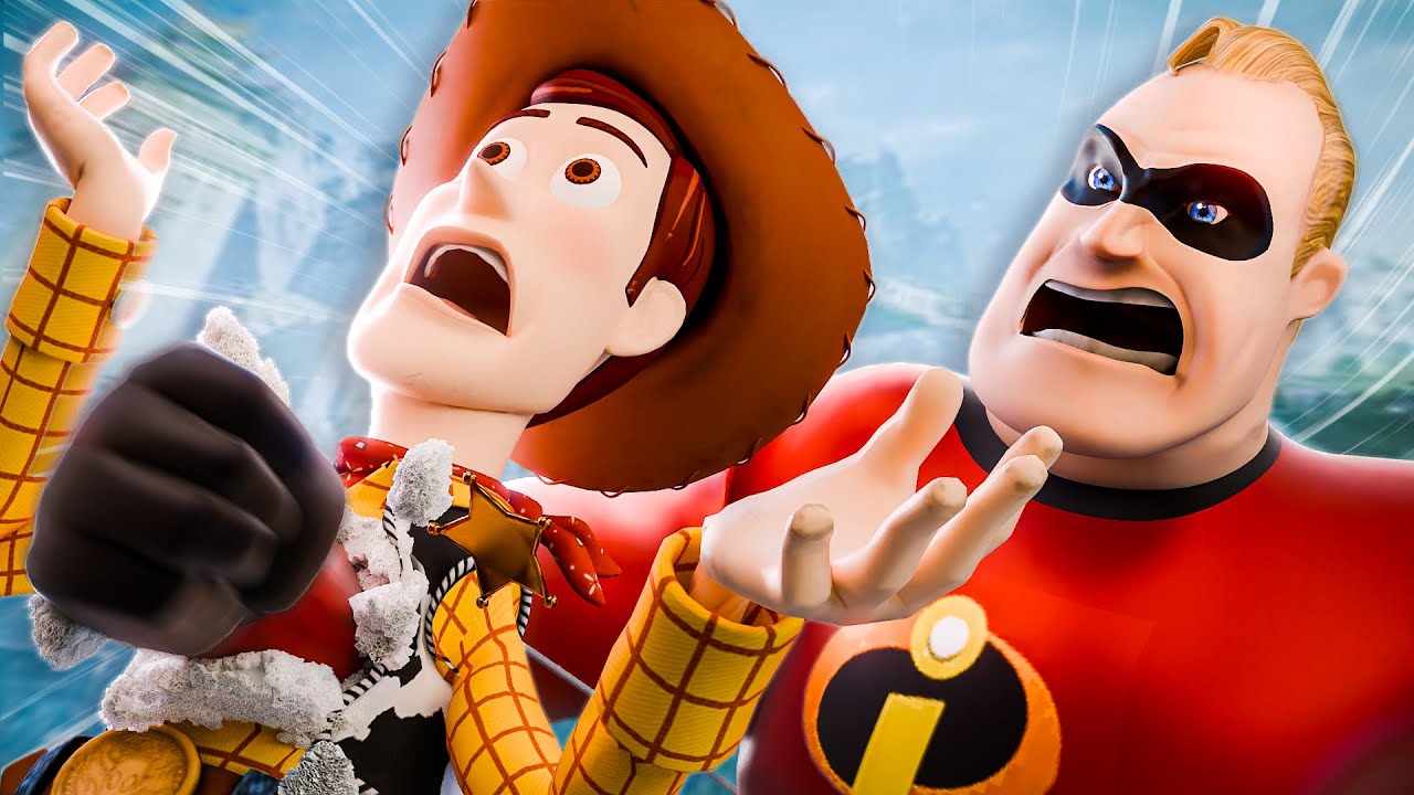 Mortal Kombat 1, но это Pixar