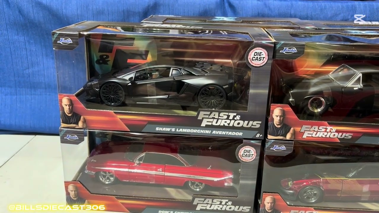 Fast & Furious and display cases For Sale