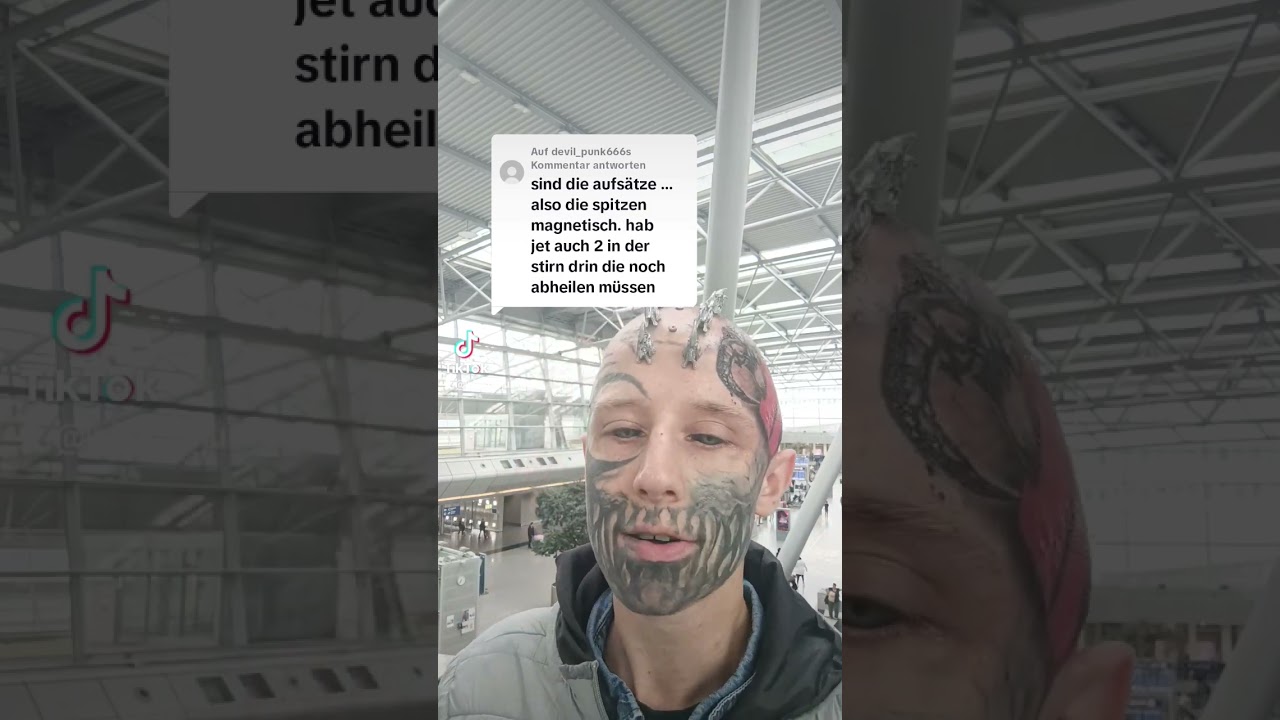 Meine Implante Magnetisch? Bodymodifikation. #bodymodification #tattoo #inked #extreme #facetattoo