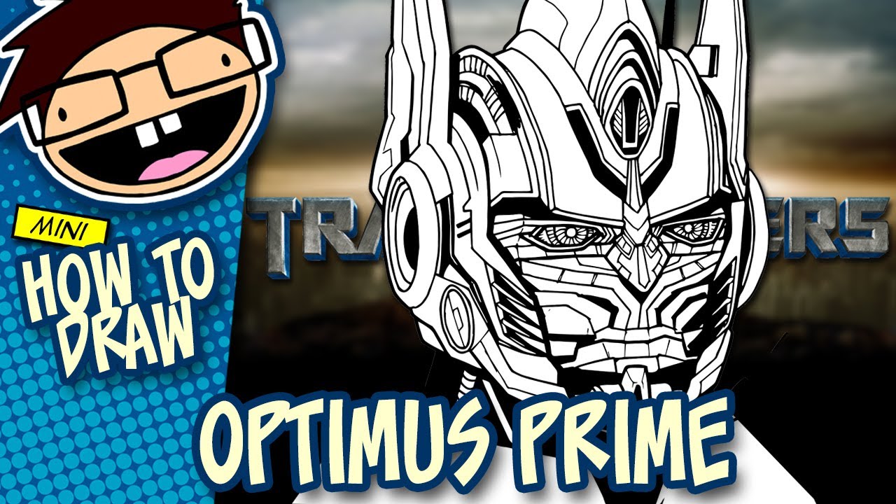 How to Draw OPTIMUS PRIME (Transformers Movie Franchise)  Narrated Easy Step-by-Step Tutorial